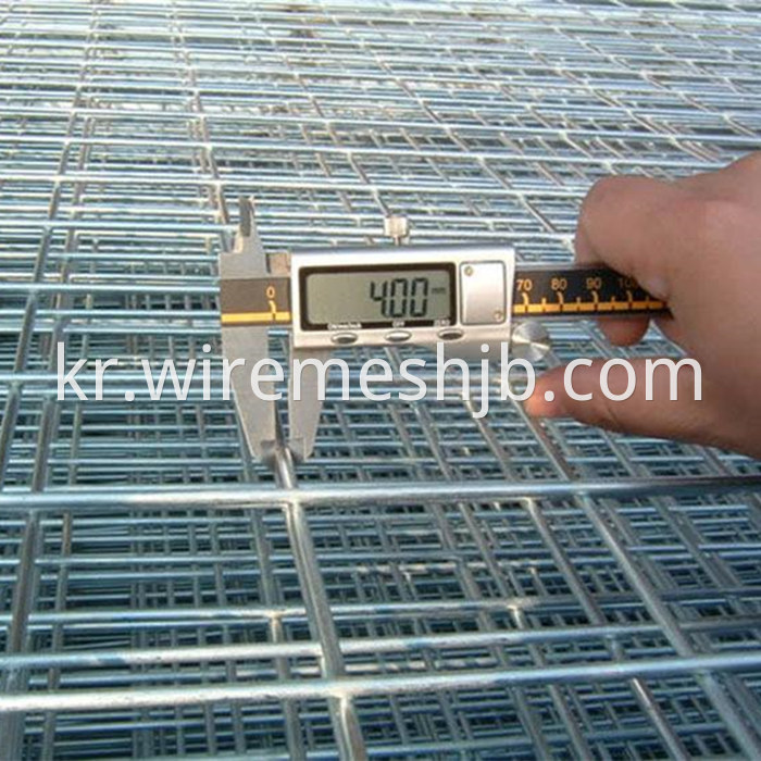 Electro Galvanized Weld Wire Panel